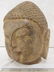Carved stone head of Buddha - 2
