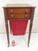 Empire sewing stand with basket