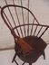 Antique comb Windsor arm chair, rare - 3