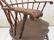 Antique comb Windsor arm chair, rare - 5