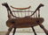 Antique comb Windsor arm chair, rare - 7