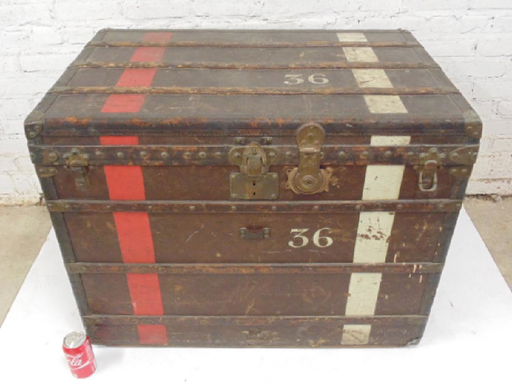 Vintage Louis Vuitton Strap Steamer Trunk Apr 16 2018 Hudson