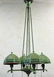 Bradley & Hubbard hanging fixture & wall sconce - 3