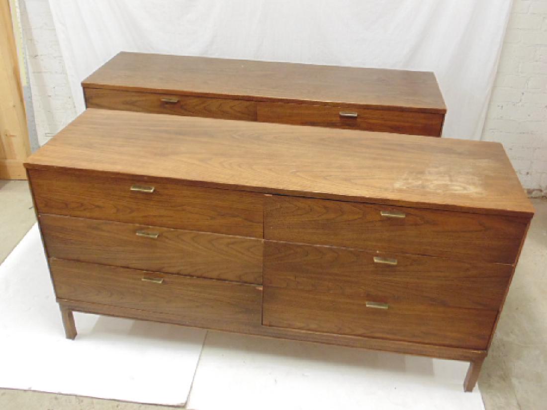 2 mid Century double dressers, oak, credenzas (1 of 6)