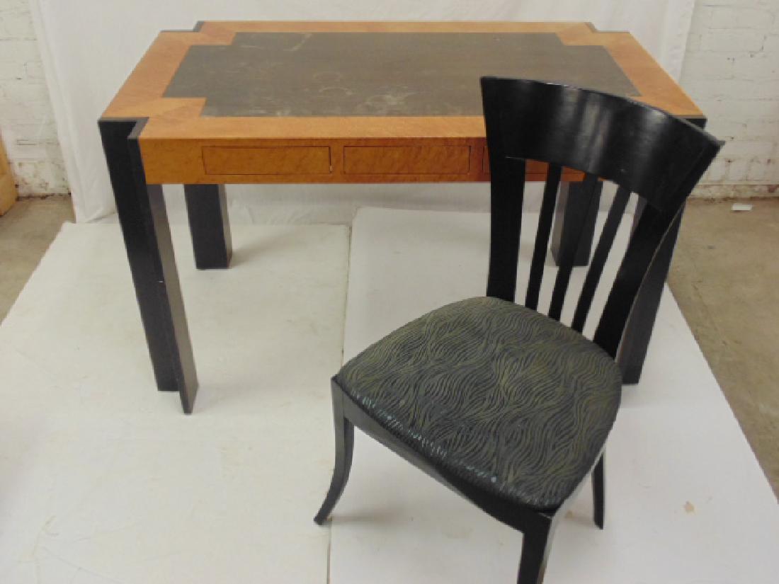 Pace table, desk with chair, mixed wood (1 of 6)