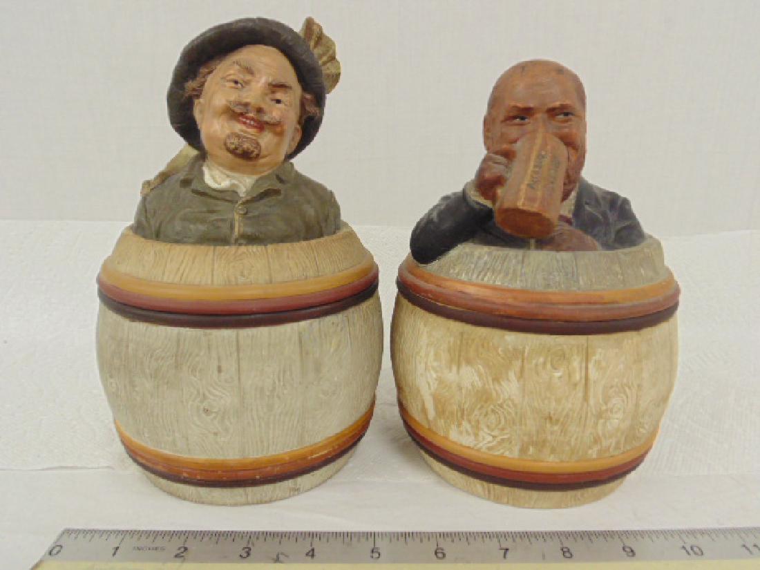 2 Johann Maresch terra cotta Tobacco jars (1 of 9)