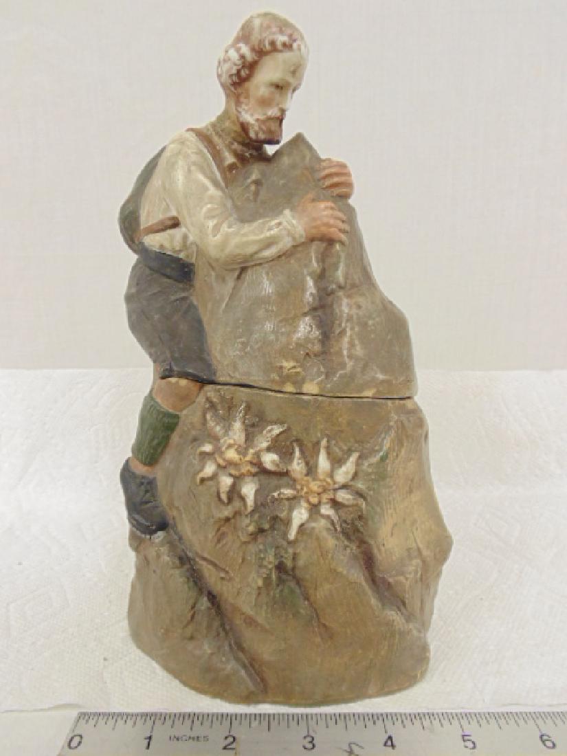 Johann Maresch Tobacco jar, Alpine, Mountain climber (1 of 8)