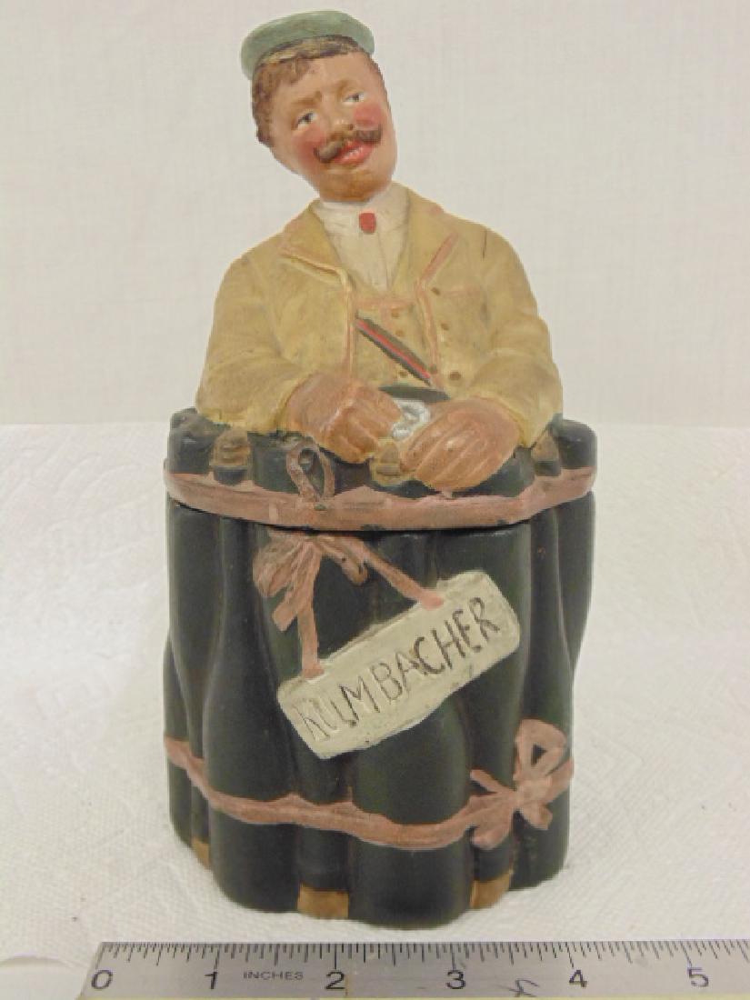 German Tobacco Jar, Humidor, "Weihnachter 1908" (1 of 7)