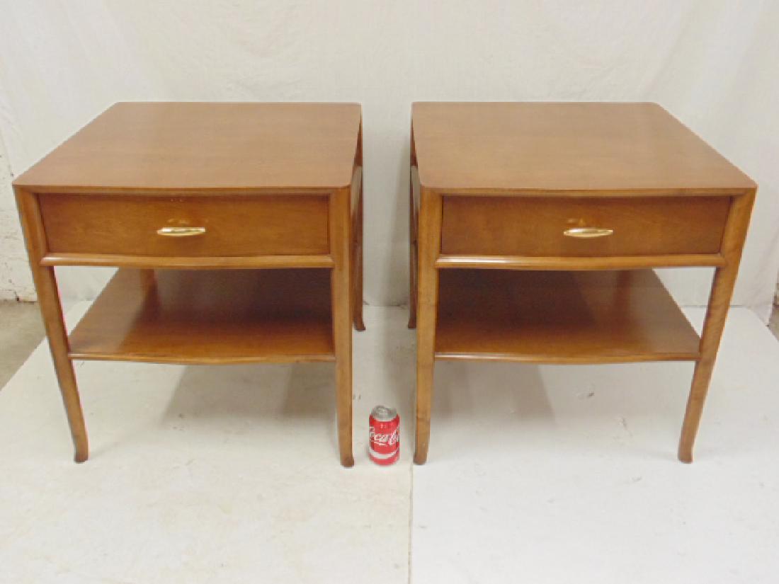 Pair Robsjohn Gibbings for Widdicomb end tables (1 of 7)