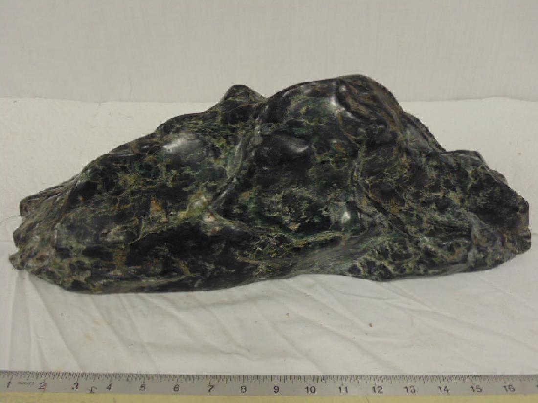 Japanese polished Jade spirit stone, Suiseki, (1 of 6)