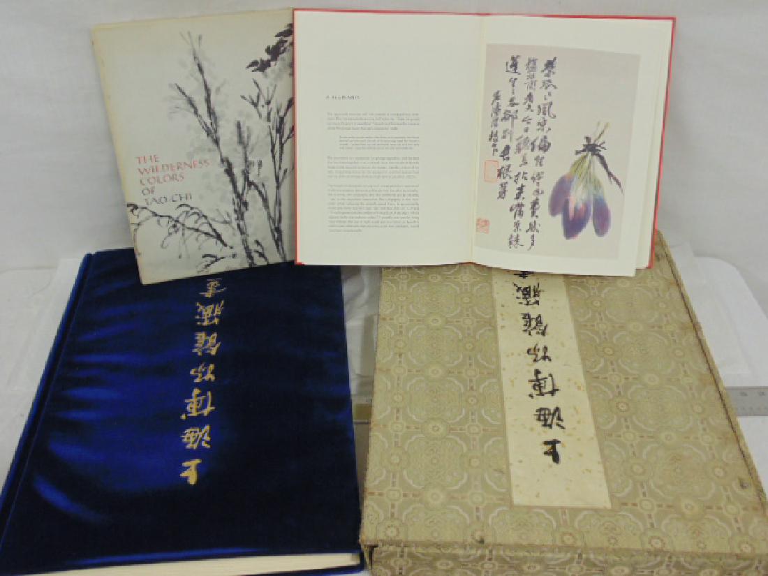 2 Chinese art books, "The Wilderness Colors of Tao-Chi" (1 of 8)