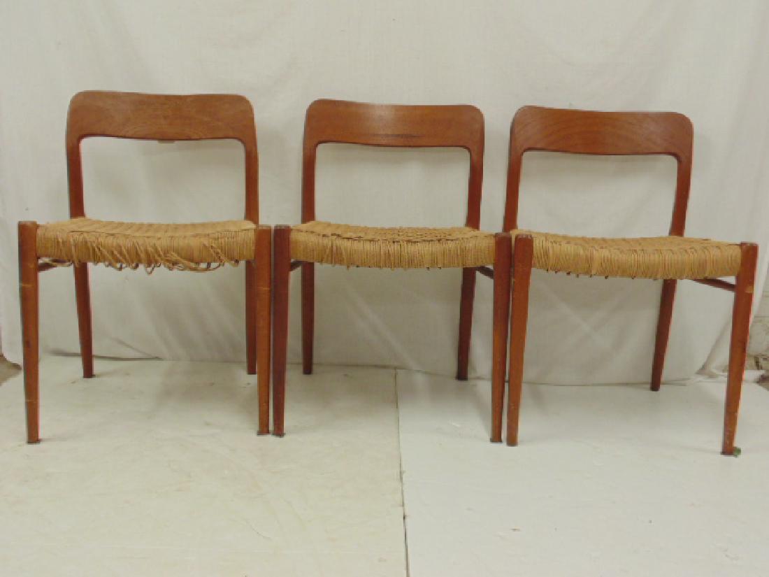 3 Hans Wegner mid Century chairs (1 of 8)