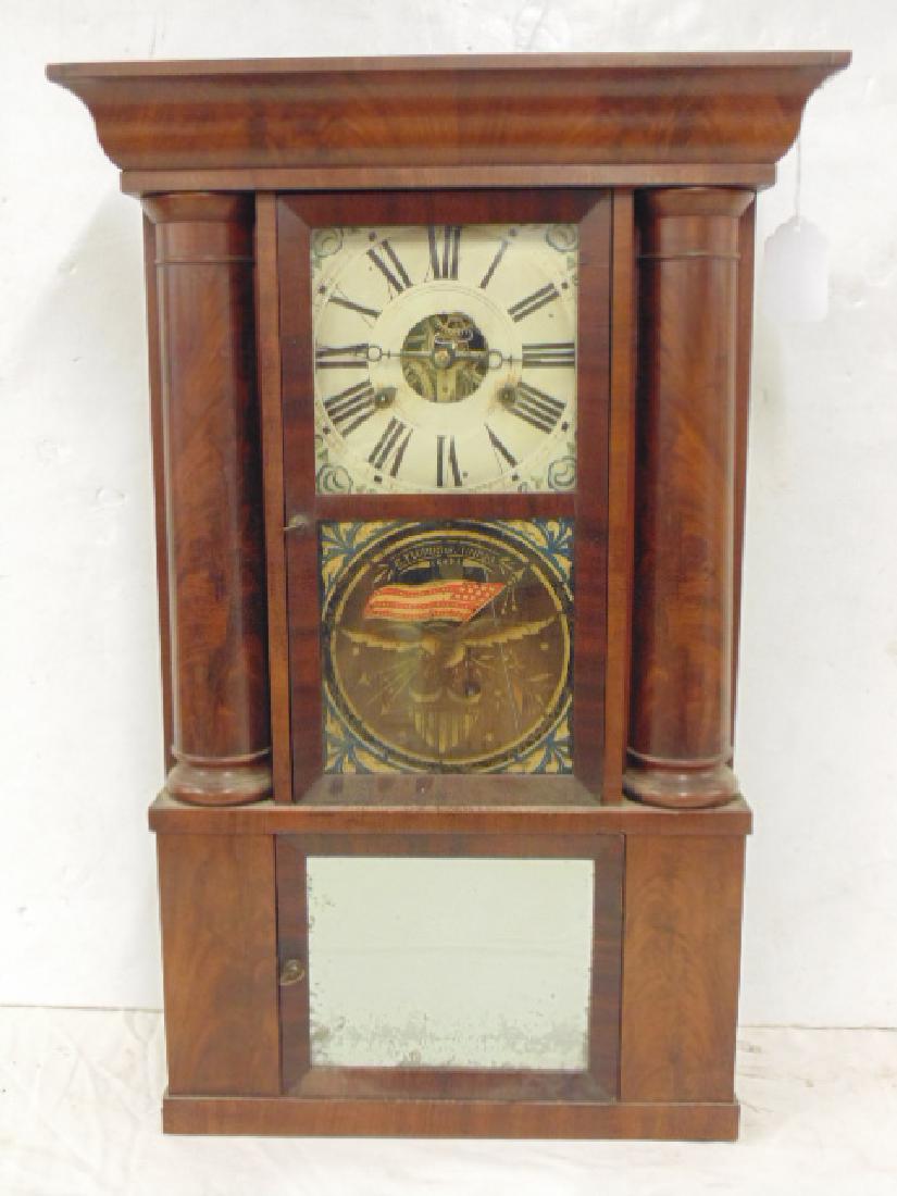 Empire clock, E, Pluribus Unum, sold by Bristol (1 of 6)