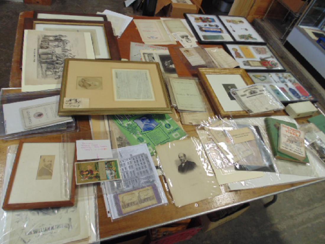 Large lot of Tammany Society memorabilia, pamphlets, (1 of 16)
