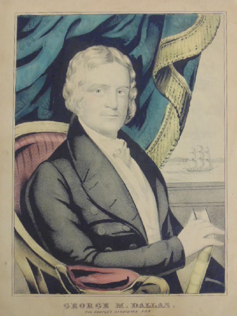 N. Currier print, "George M. Dallas, The Peoples (1 of 4)