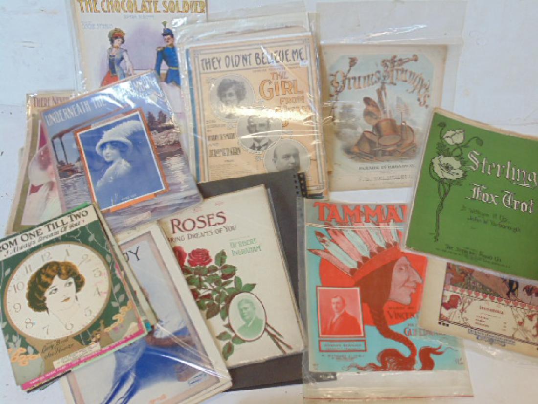 Large lot early sheet music, Tammany, Baseball song (1 of 5)