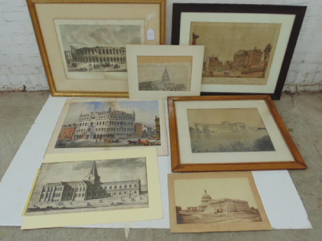 Lot lithos, photos & engravings, Columbia Expo, Capitol (1 of 13)