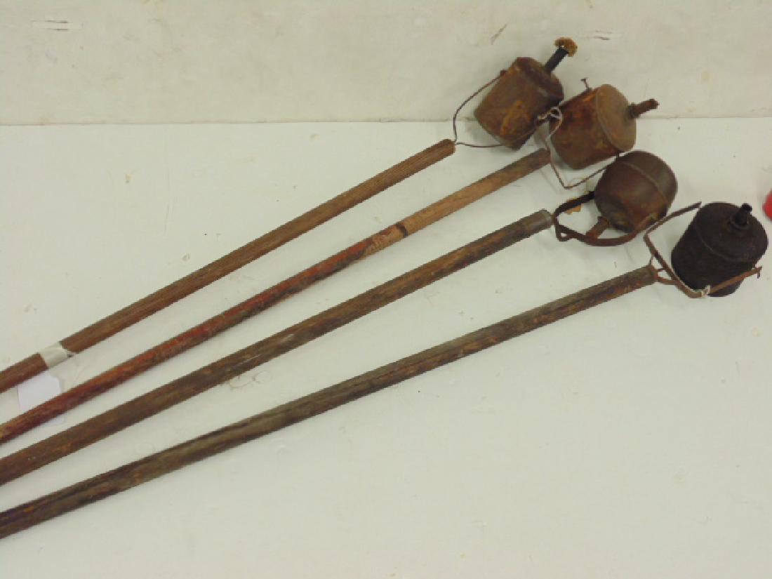 Lot 4 parade torches, kerosene (1 of 2)