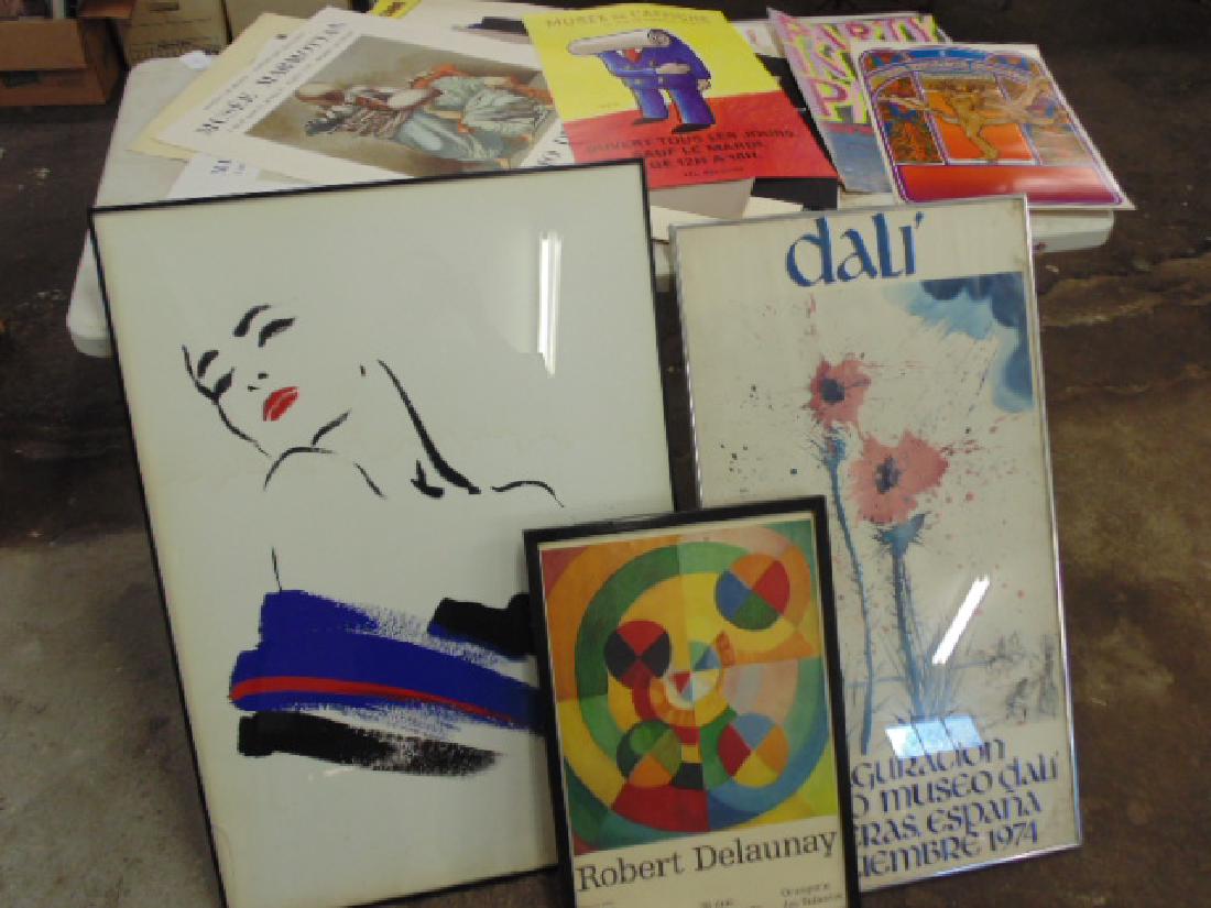 Lot poster, Dali, Lichtenstein, Miro & many others (1 of 5)
