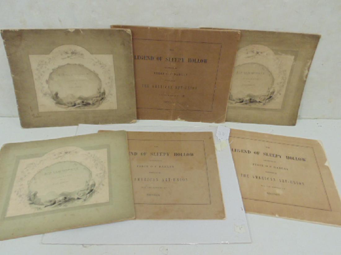 Sleepy Hollow, Rip van Winkel lot, books: Sleepy Hollow, Rip van Winkel lot, books. All items sold as is as found, please refer to images for additional condition issues, all sales final.