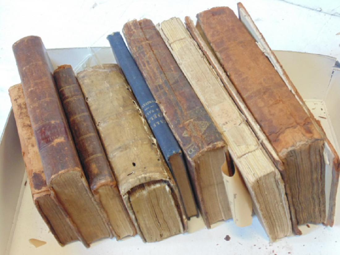 Lot books, various religious, early 19th Century and (1 of 3)