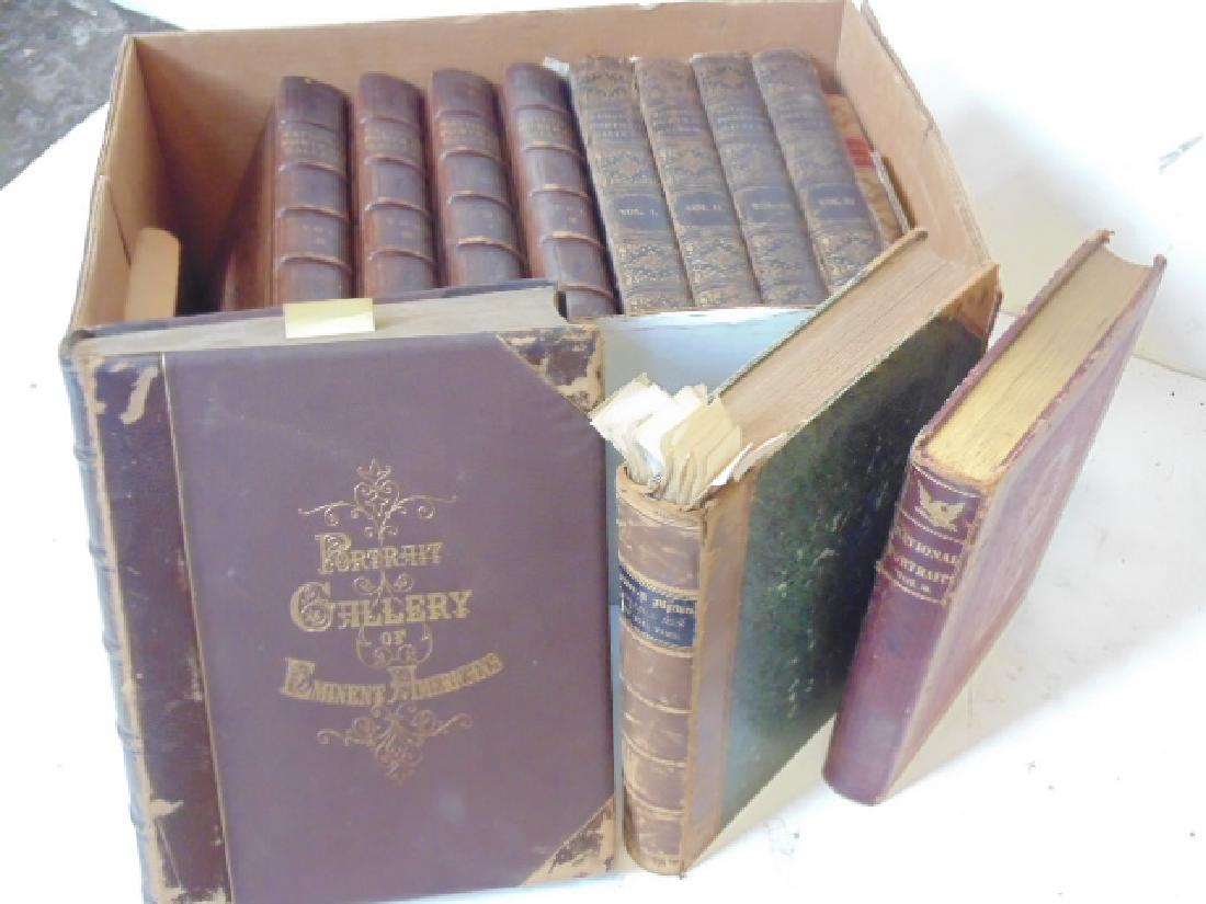 Lot books, National Portrait gallery, 2 sets of 4 (1 of 4)