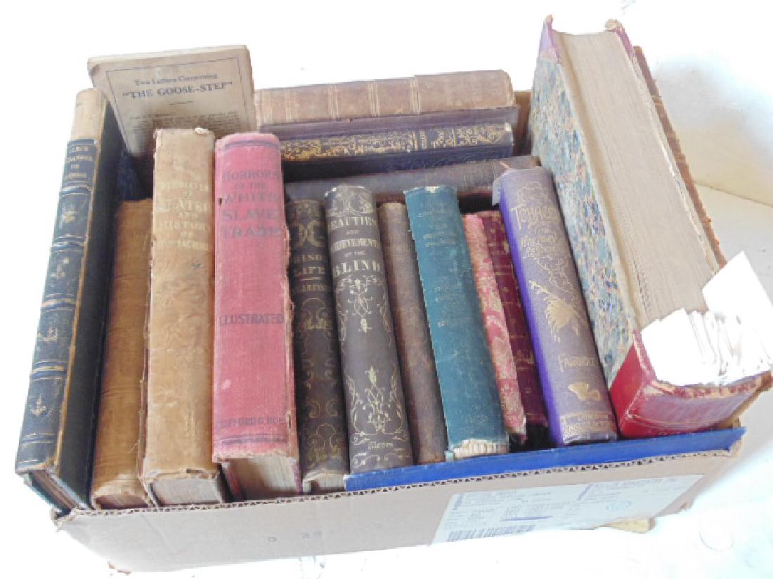 Lot books, White Slave Trade, Tobacco, history, (1 of 3)