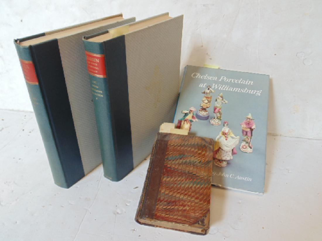 Lot porcelain reference books, Chelsea, Dresden, 2 (1 of 4)