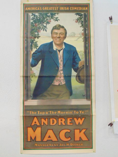 Poster, "America's Greatest Irish Comedian",Andrew Mack (1 of 6)
