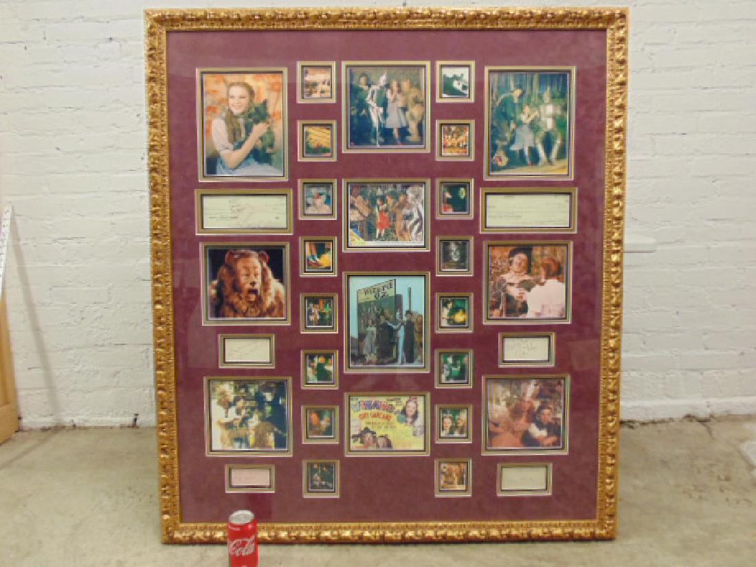 "Wizard of Oz" collage with signed photos (1 of 8)
