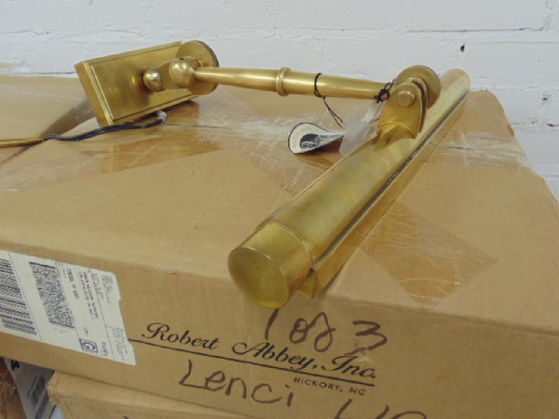 4 David Easton for Robert Abbey brass Picture Lights (1 of 4)