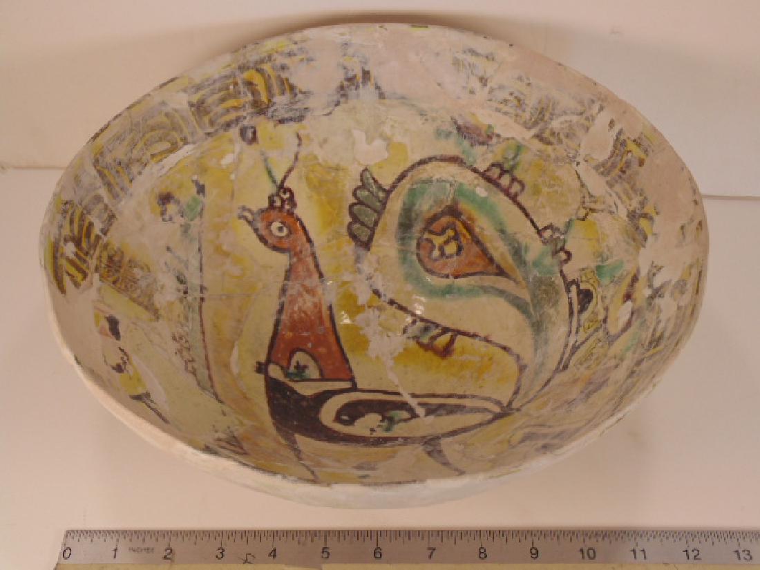 Islamic ceramic bowl, Tunisia 1100-1200 AD, rare (1 of 9)
