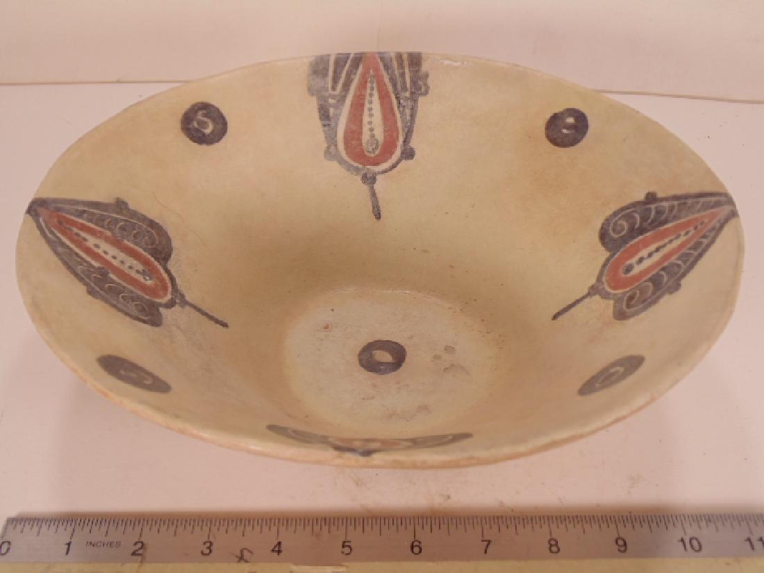 Tunisian Islamic Ceramic Bowl, 1100-1200 AD, deep (1 of 9)