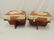 Pair of G. Nakashima Greenrock ottomans, walnut, one - 2