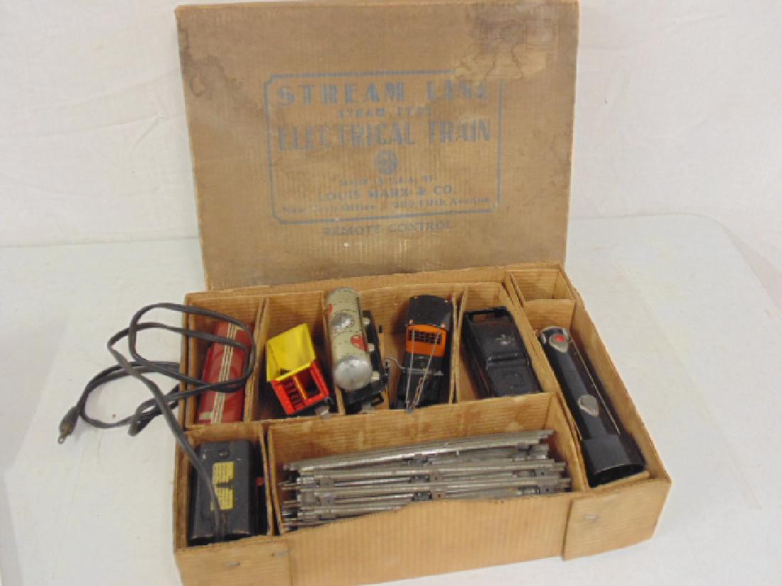 Marx Stream Line Electric Train set, train set in (1 of 7)