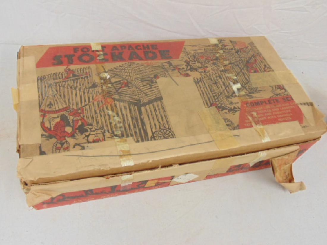 Toy, "Fort Apache Stockade, in original box, includes (1 of 5)