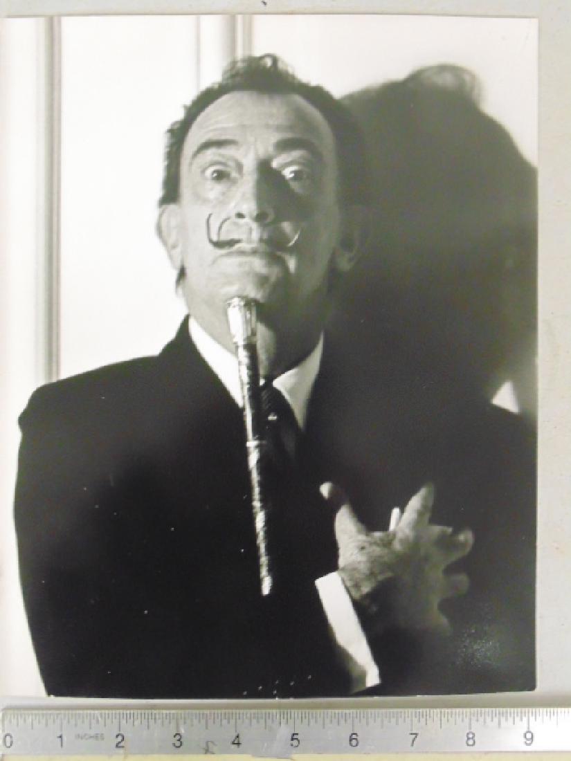 Salvador Dali photograph, portrait of Salvador Dali (1 of 3)