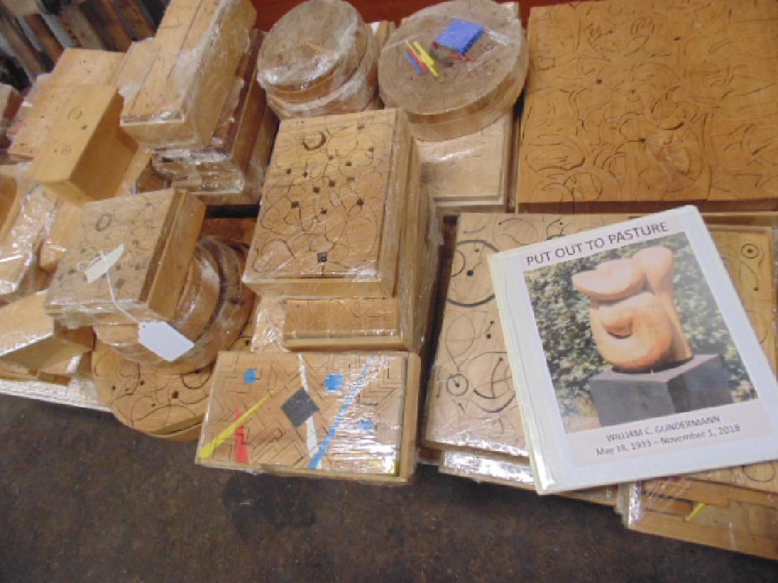 Large lot wood 3D puzzles by William Gundermann (1 of 6)