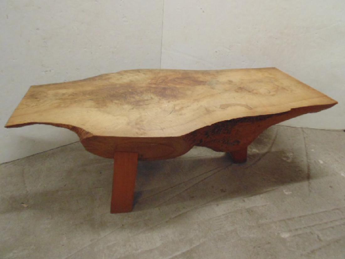 Rustic tree trunk coffee table by William Gundermann (1 of 4)