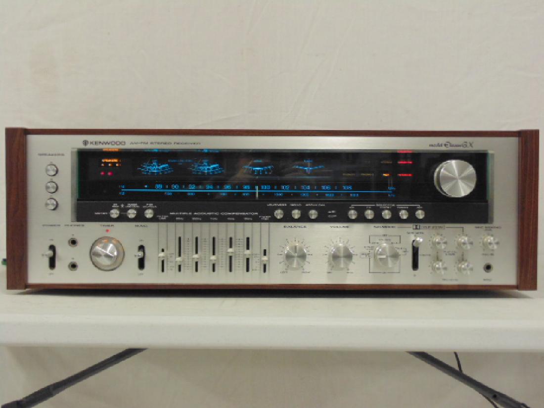Kenwood Eleven GX stereo receiver, build in equalizer, (1 of 7)