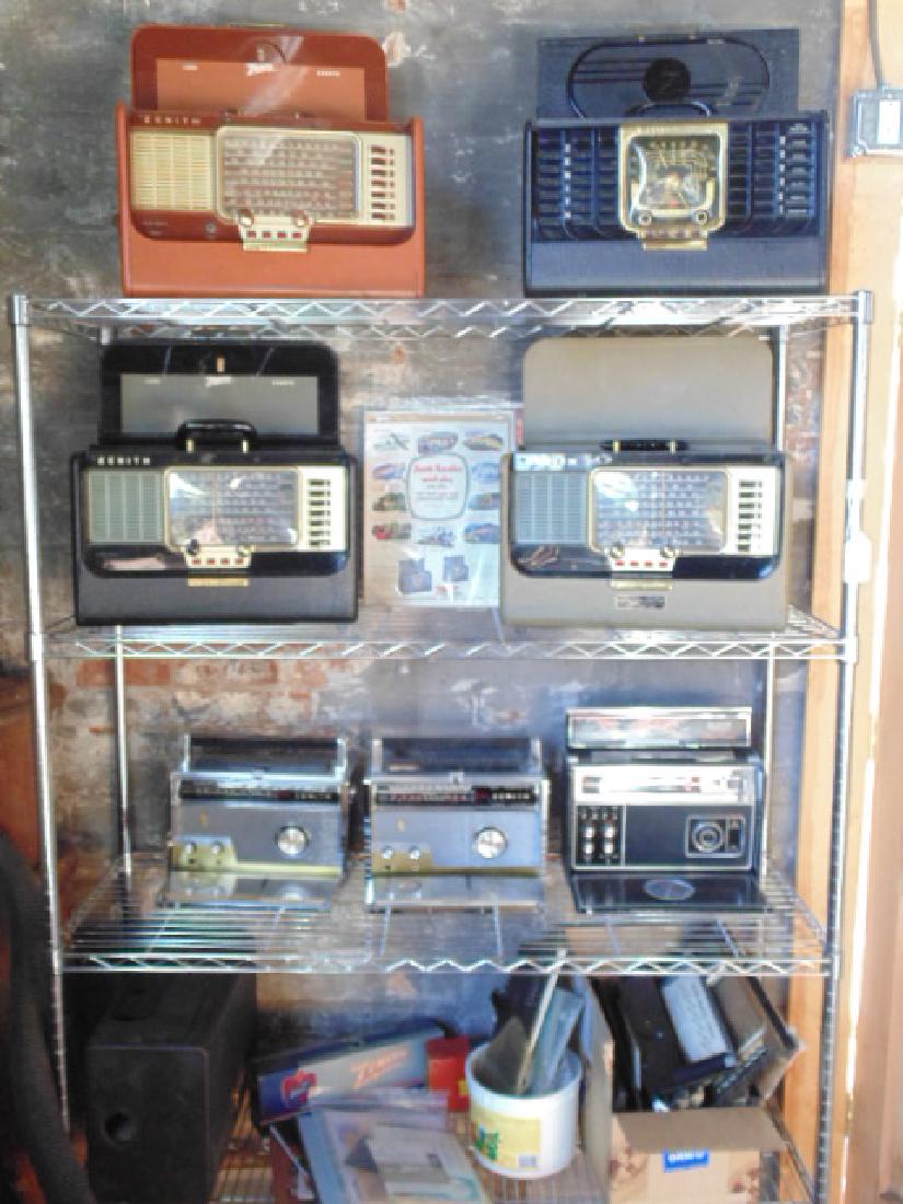 Collection Zenith Trans-Oceanic radios, includes Trans (1 of 10)