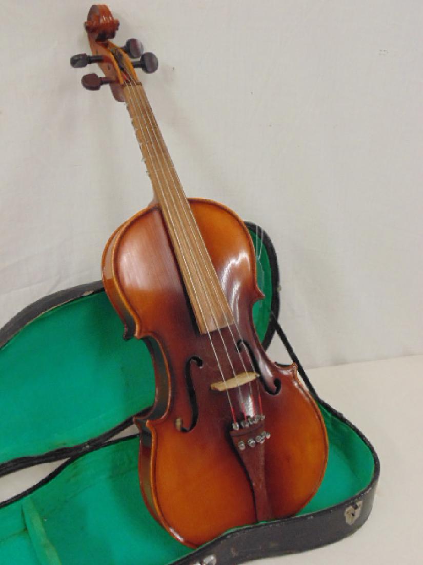Lark, Chinese made violin in case, no bow, case is: Lark, Chinese made violin in case, no bow, case is 15.75", neck is 11.75"