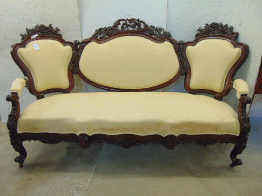 Carved sofa