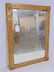 Beveled glass mirror in gilt frame, carved frame, - 2