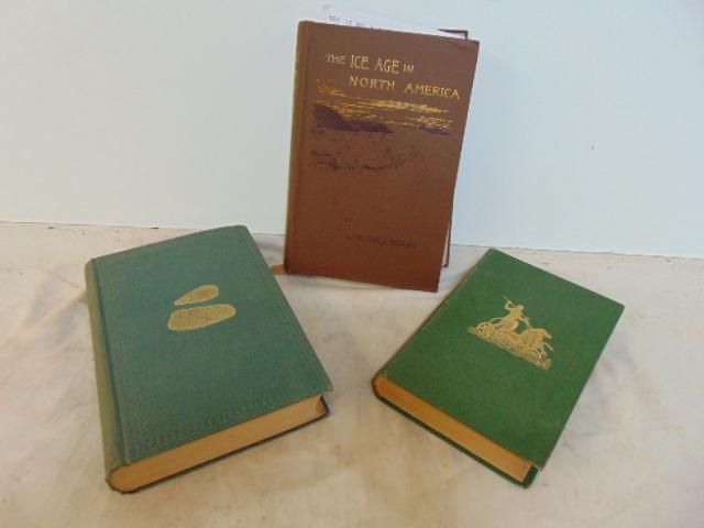 Books, Ice Age, Antiquity, "Atlantis: The Antediluvian: Books, Ice Age, Antiquity, "Atlantis: The Antediluvian World.", By Ignatius Donnelly. New York: Harper & Brothers. 1882; volume "The Ice Age in North America, and its bearings upon the antiquity of ma