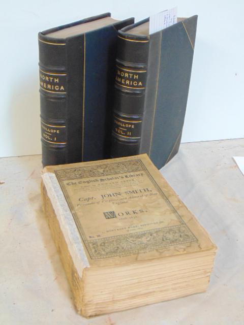 Book lot, Capt. John Smith & North America, "Captain: Book lot, Capt. John Smith & North America, "Captain John Smith, President of Virginia and Admiral of New England. Works 1608 - 1631.", The English Scholars Library. Edited by Edward Arber. 1884. Lett