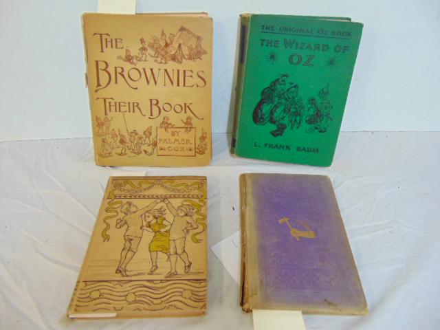 4 books, "Games and Songs of American Children,": 4 books, "Games and Songs of American Children," Collected and Compared by William Wells Newell, New York, Harper & Brothers, Publishers 1884 ; "The Pathfinder," by James Fenimore Cooper, New York, D.