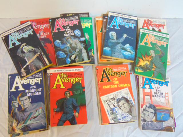 26 copies of "The Avenger" by Kenneth Robeson,: 26 copies of "The Avenger" by Kenneth Robeson, paperback