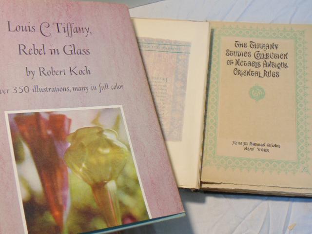 Tiffany Book lot, "The Tiffany Studios Collection of: Tiffany Book lot, "The Tiffany Studios Collection of Notable Antique Oriental Rugs. By Tiffany Studios. No. 296/500." Printed by The University Press, Cambridge, USA for The Tiffany Studios. 1906. Pre