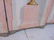 Decorative floral painted screen, 3 panel - 6